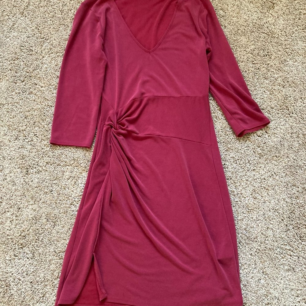 Abercrombie Dress Dusty Rose Thigh Length Medium
